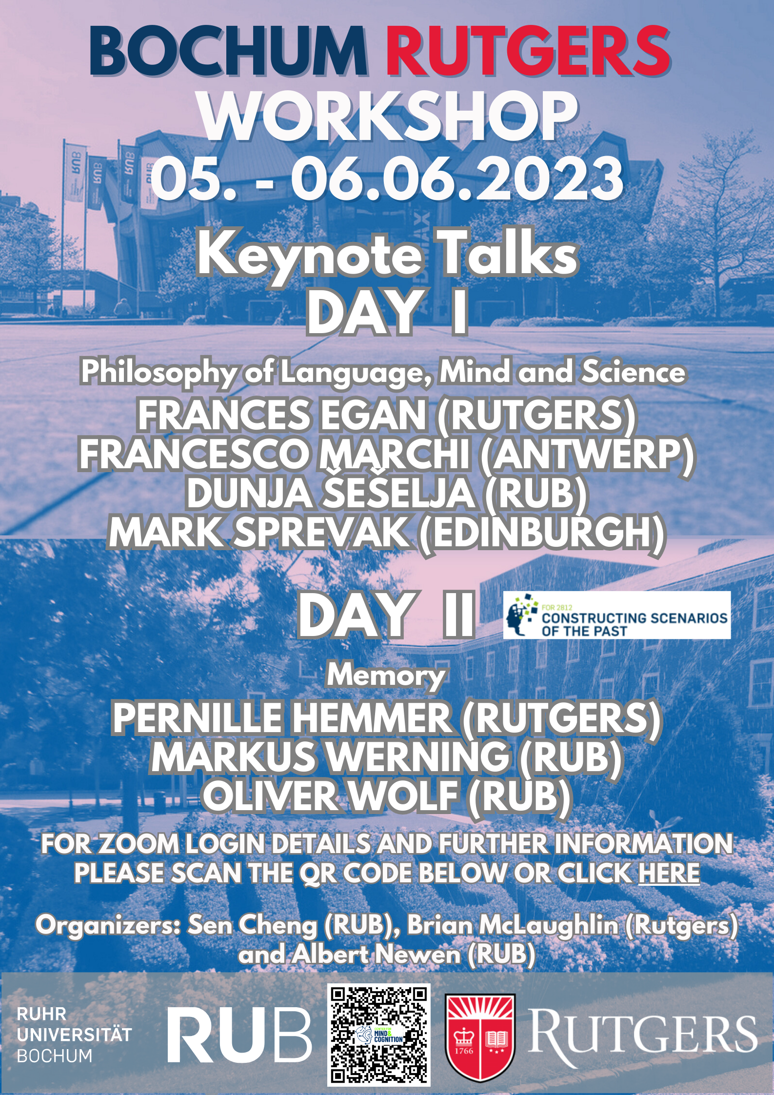 Bochum-Rutgers Workshop 2023