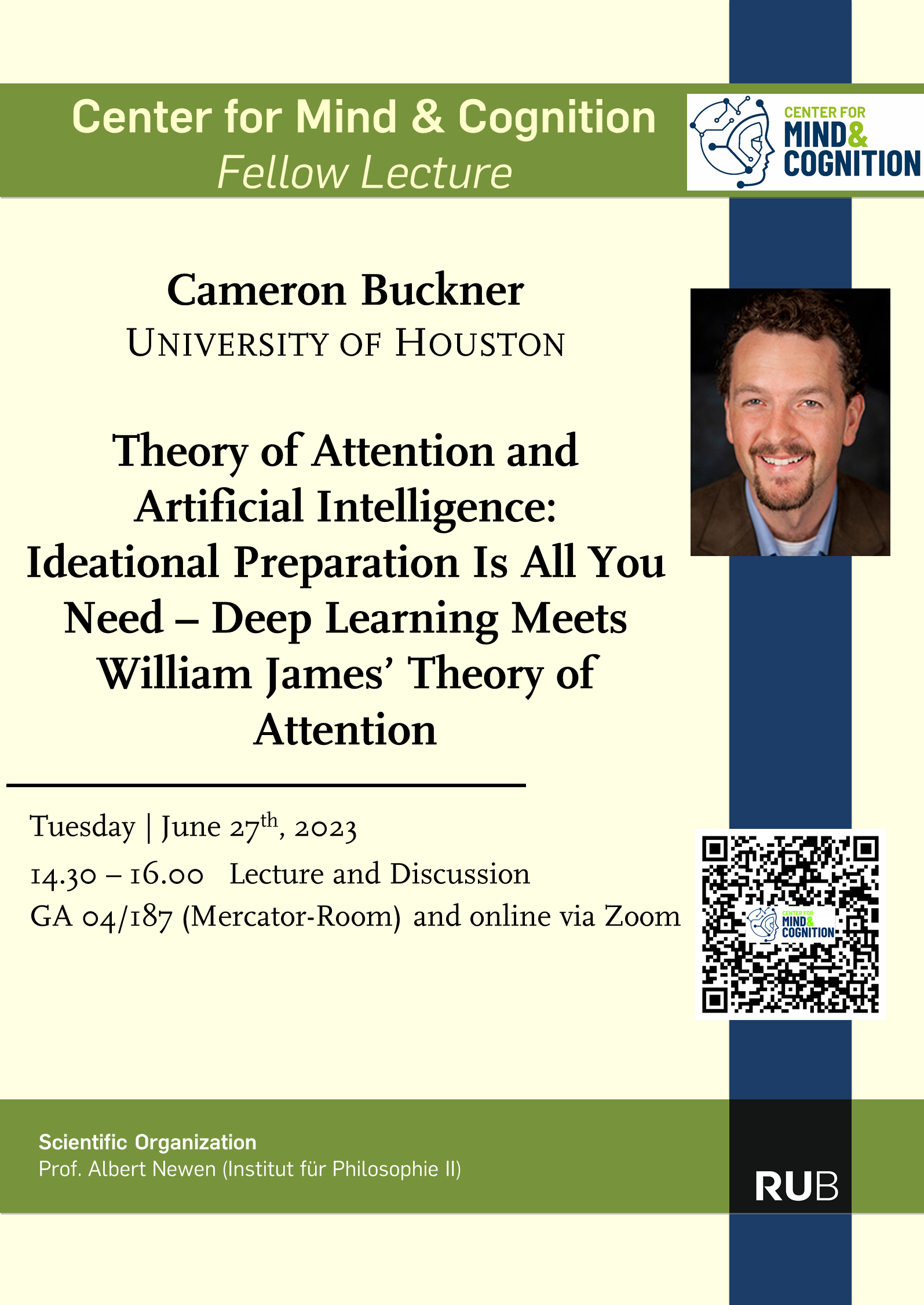 Theory of Attention and Artificial Intelligence: Ideational Preparation Is All You Need – Deep Learning Meets William James’ Theory of Attention