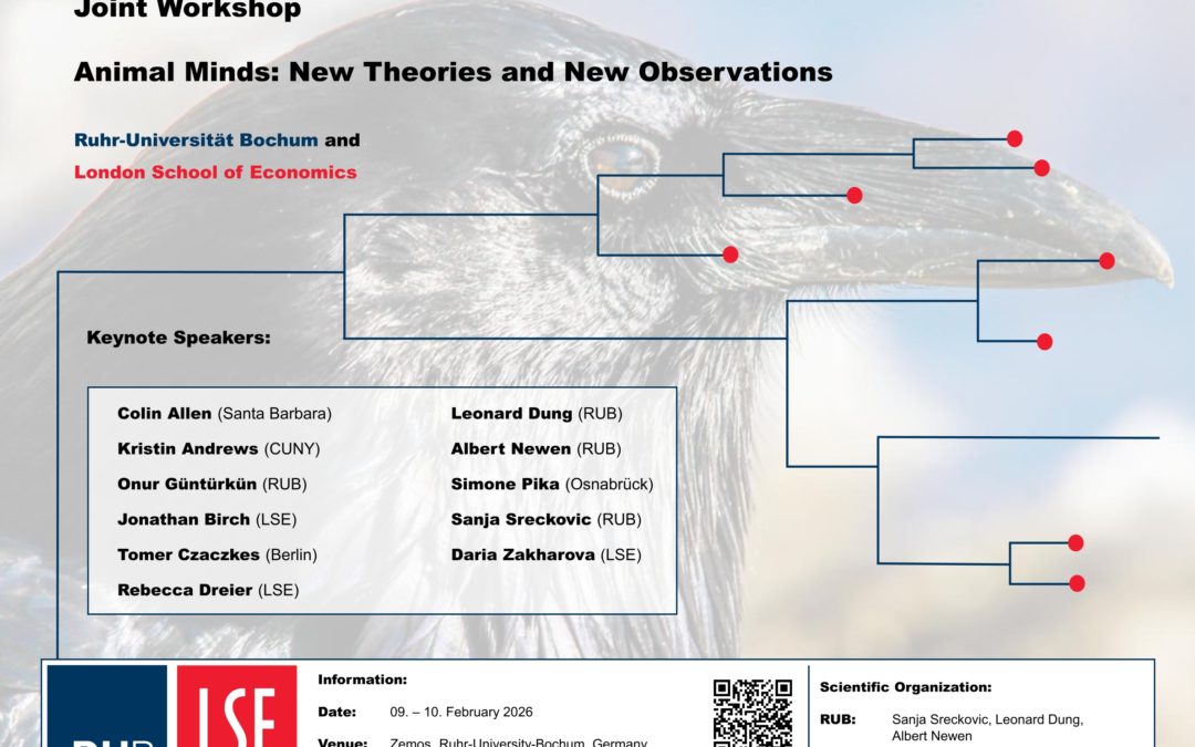 CfA: RUB-LSE Workshop on Animal Minds