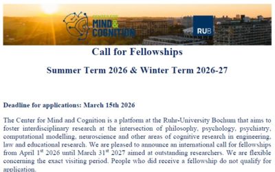 Current call for fellowships